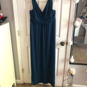 Lilly Pulitzer Teal Maxi Dress